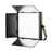 Lyra 1 x 1 Bi-Color Studio Panel Soft LED Light w/ DMX Control