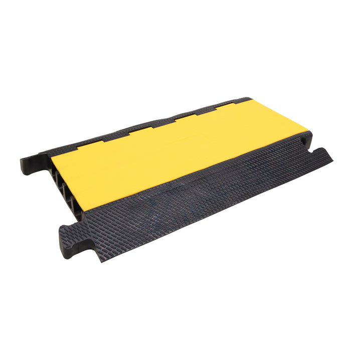 4-Channel Rubber Cable Protector Ramp Speed Bump Cover Indoor Outdoor — TS  Stage Lighting