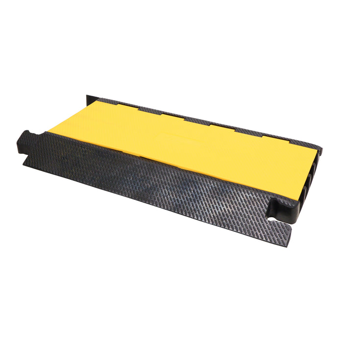 4-Channel Rubber Cable Protector Ramp Speed Bump Cover Indoor Outdoor — TS  Stage Lighting