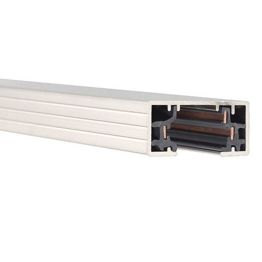 Track Lighting 120V H Track Section - 8 Feet - White
