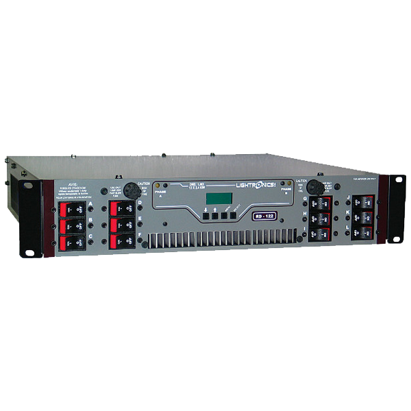 Lightronics RD122SO Rack Mount Dimmer - Socapex Output Panel