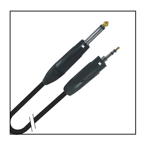 ProX 10 ft Cable 3.5mm TRS to 1/4 Inch TS Unbalanced
