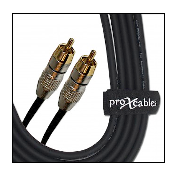 ProX 10 ft Cable RCA Male to RCA Male