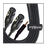 ProX 5 ft Cable 3.5mm TRS to Dual XLR Female
