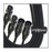 ProX 5 ft Cable Dual XLR Male to Dual XLR Female