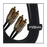 ProX 5 ft Cable Dual RCA Male to Dual RCA Male