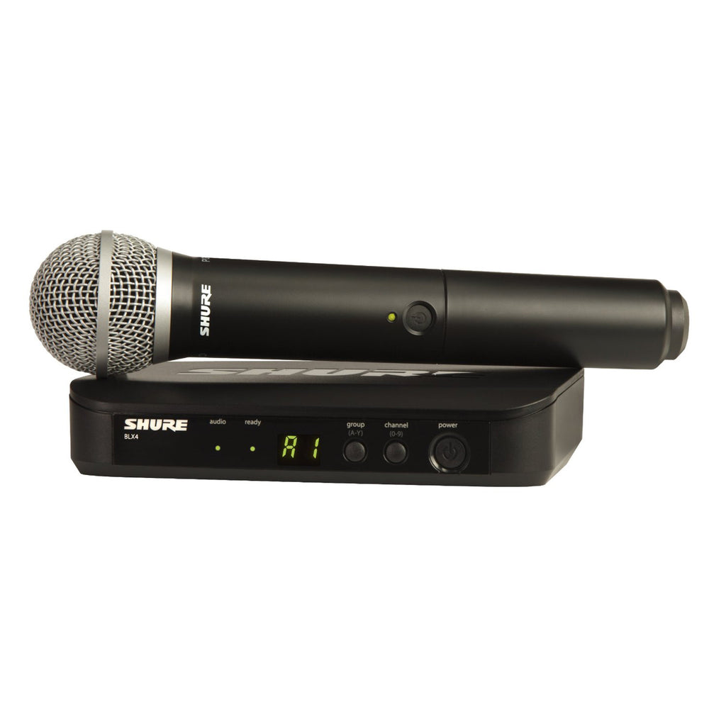 Shure BLX24/PG58 Handheld Microphone System