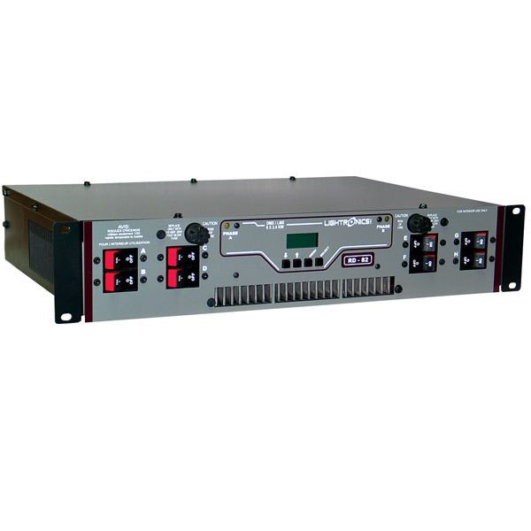 Lightronics RD82SO Rack Mount Dimmer - Socapex Outlet Panel