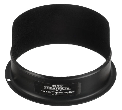 City Theatrical Stackers Tapered Half Top Hat - 6 1/4" Short