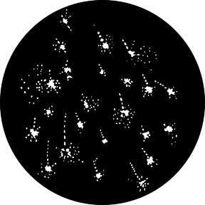 GAM Fireworks C Gobo Pattern