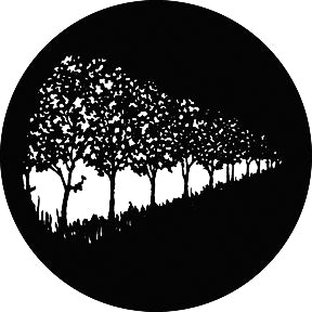 GAM Row of Trees Gobo Pattern — TS Stage Lighting