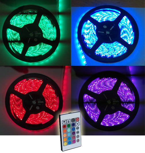 RGB LED Tape Light with Chase Controller — TS Stage Lighting