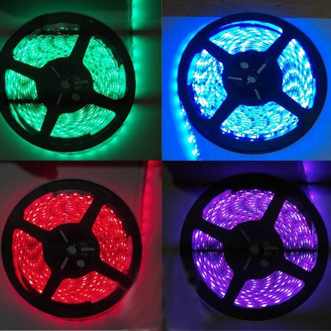 RGB LED Tape Light with Chase Controller
