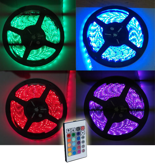 RGB LED Tape Light with Chase Controller