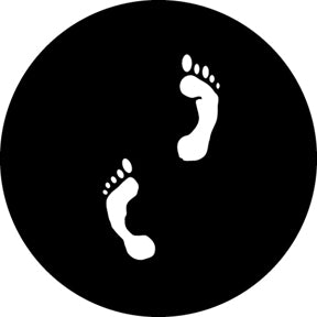 GAM Footprints Gobo Pattern