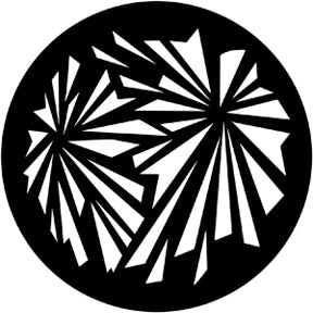 Rosco Geometric Explosion Gobo Pattern