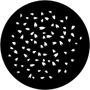 Rosco Leaf Confetti Gobo Pattern