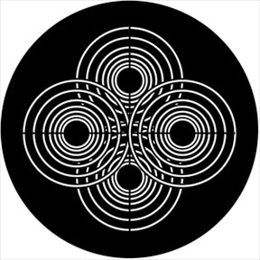 Rosco Symmetric 6 Gobo Pattern