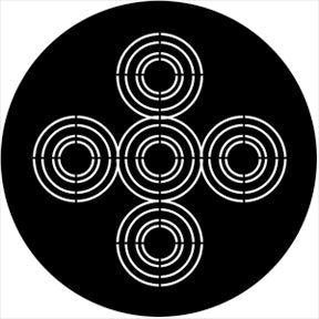 Rosco Symmetric 13 Gobo Pattern
