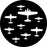 Rosco World War Planes 1 Gobo Pattern