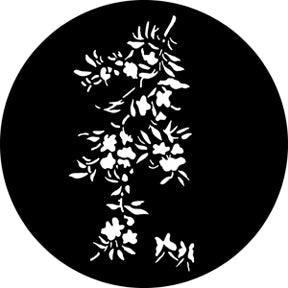 Rosco Oriental Flowers Gobo Pattern