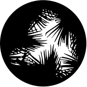Rosco Dense Palm Gobo Pattern