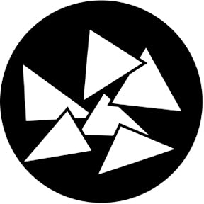 Rosco Triangles Gobo Pattern
