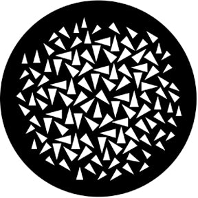 Rosco Triangles (Small) Gobo Pattern