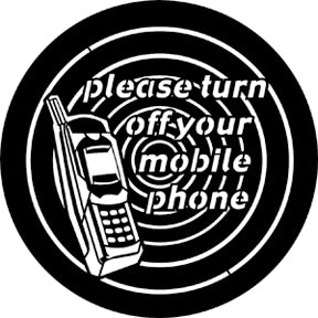 Rosco Mobile Phone Gobo Pattern