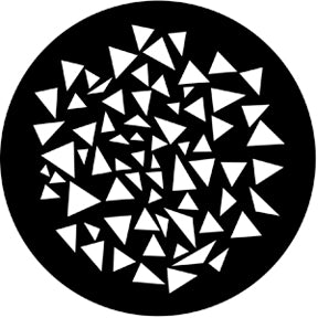 Rosco Triangle Breakup Gobo Pattern