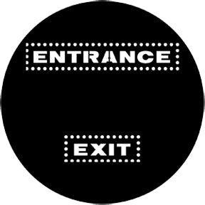 Rosco Exit/Entrance Gobo Pattern