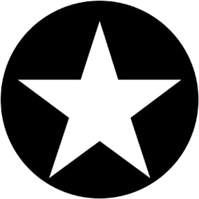 Rosco Single Star Gobo Pattern