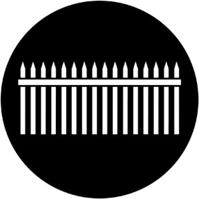 Rosco Picket Fence Gobo Pattern