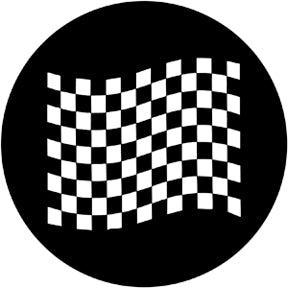 Rosco Chequered Flag 2 Gobo Pattern