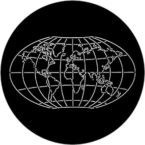 Rosco World Map Gobo Pattern