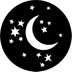 Rosco Moon and Stars Gobo Pattern