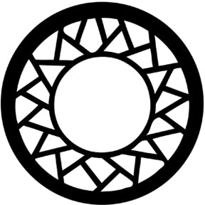 Rosco Sun Circle Gobo Pattern