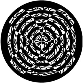 Rosco Hypnotic Fan Gobo Pattern