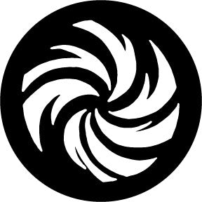 Rosco Swirling Descent Gobo Pattern