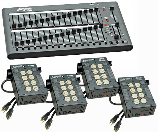 Lightronics 16 Channel x 1200 Watt Package — TS Stage Lighting