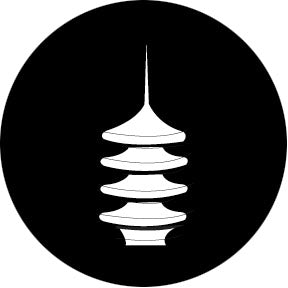 Rosco Pagoda Lantern Gobo Pattern