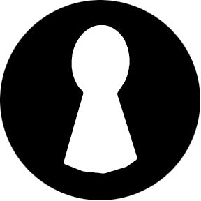 Rosco Keyhole Gobo Pattern