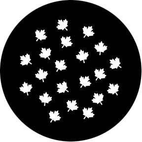 Rosco Maple Leaf Breakup small Gobo Pattern