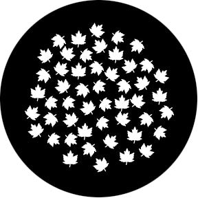 Rosco Maple Leaf Breakup large Gobo Pattern