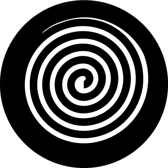 Rosco Spiral Path Inverse Gobo Pattern