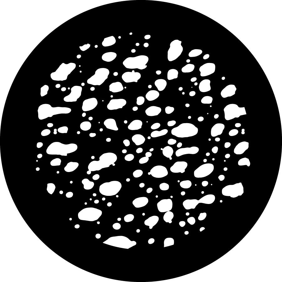 Rosco Random Droplets Gobo Pattern