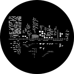 Rosco City Lights 2 Gobo Pattern