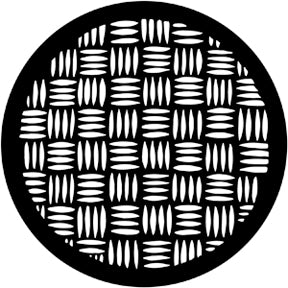 Rosco Parquet Weave Gobo Pattern