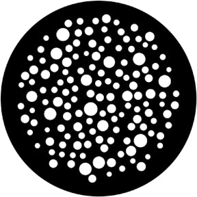 Rosco Bubbles Small Gobo Pattern