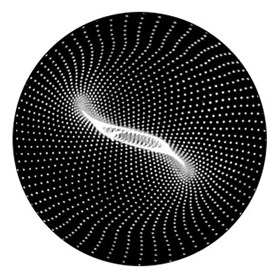 Rosco Twisted Particles 4 Gobo Pattern